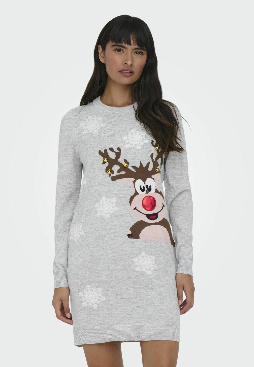 

Платье Punto ONLY WEIHNACHTS, цвет light grey melange