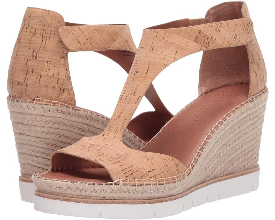 

Туфли Gentle Souls by Kenneth Cole Elyssa Easy T-Strap, цвет Natural Cork