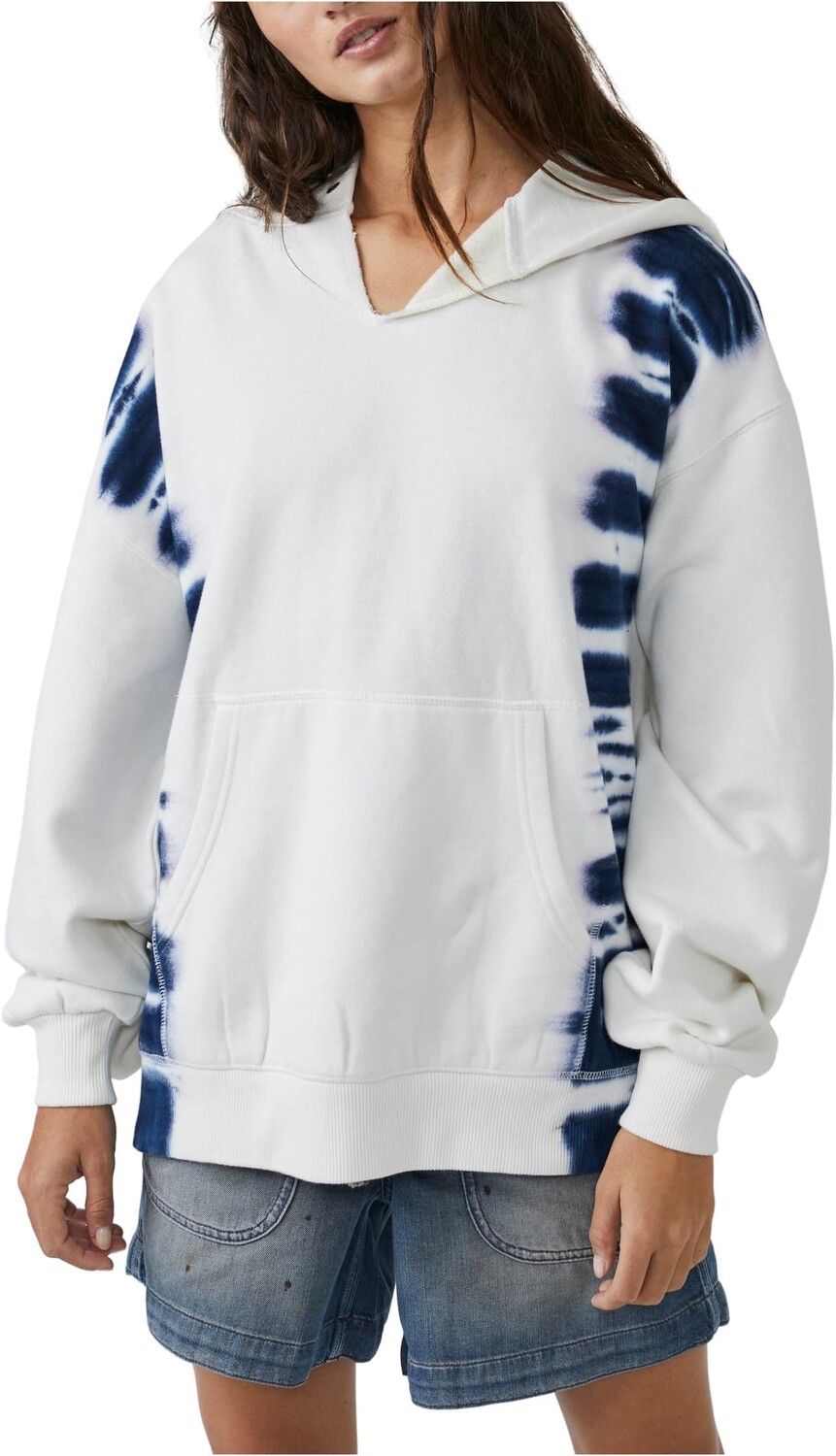 

Толстовка Washed Its A Vibe Free People, цвет Optic White