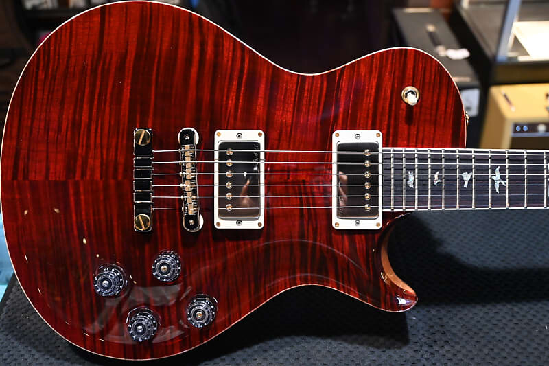 

Электрогитара PRS McCarty SC 594 Single-Cut 10-Top Red Tiger #3176