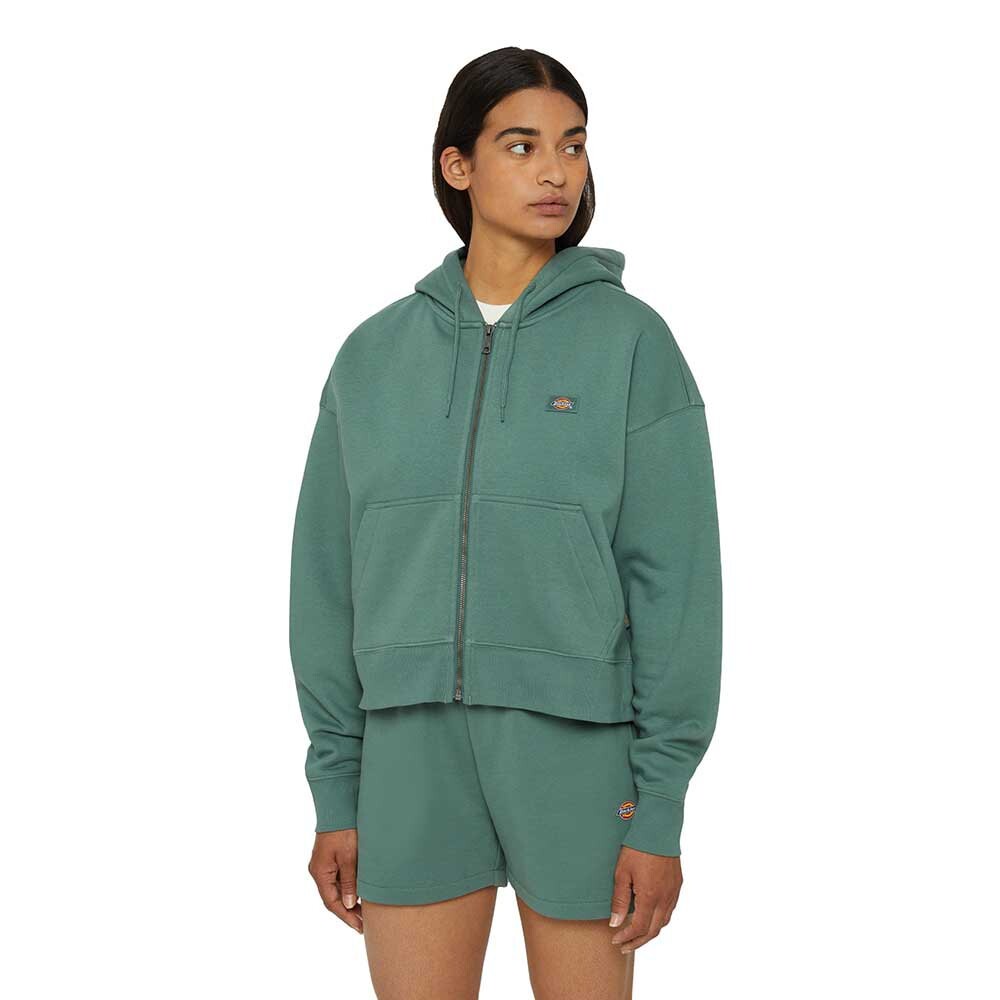 

Толстовка Dickies Oakport Zip Full Zip, зеленый