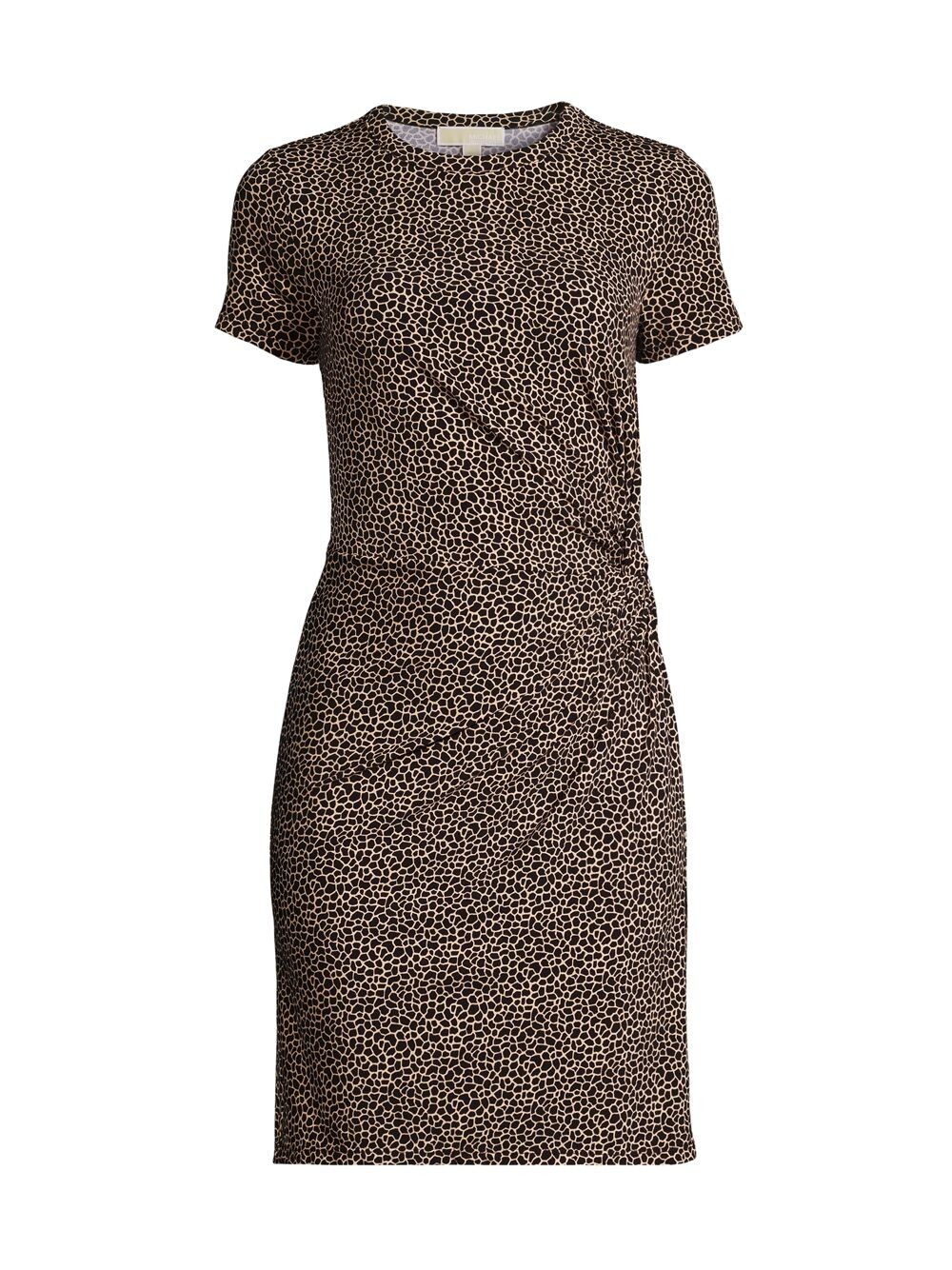 

Приталенное мини-платье из джерси MICHAEL Michael Kors, хаки