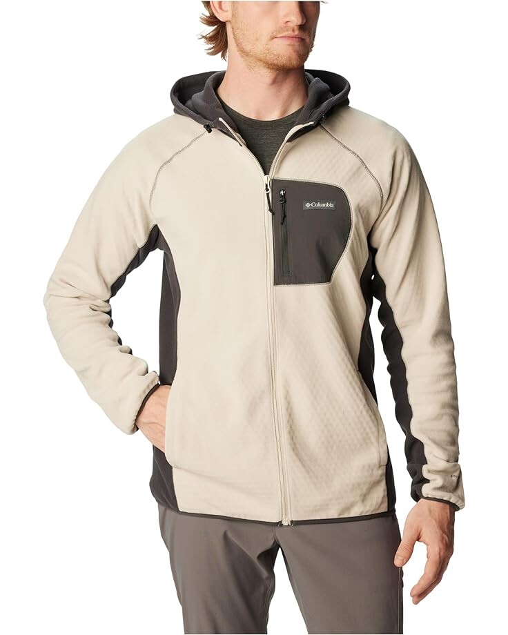 

Куртка Columbia Outdoor Tracks Hooded Full Zip, цвет Dark Stone/Shark