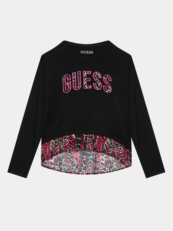 

Блуза стандартного кроя Guess, черный