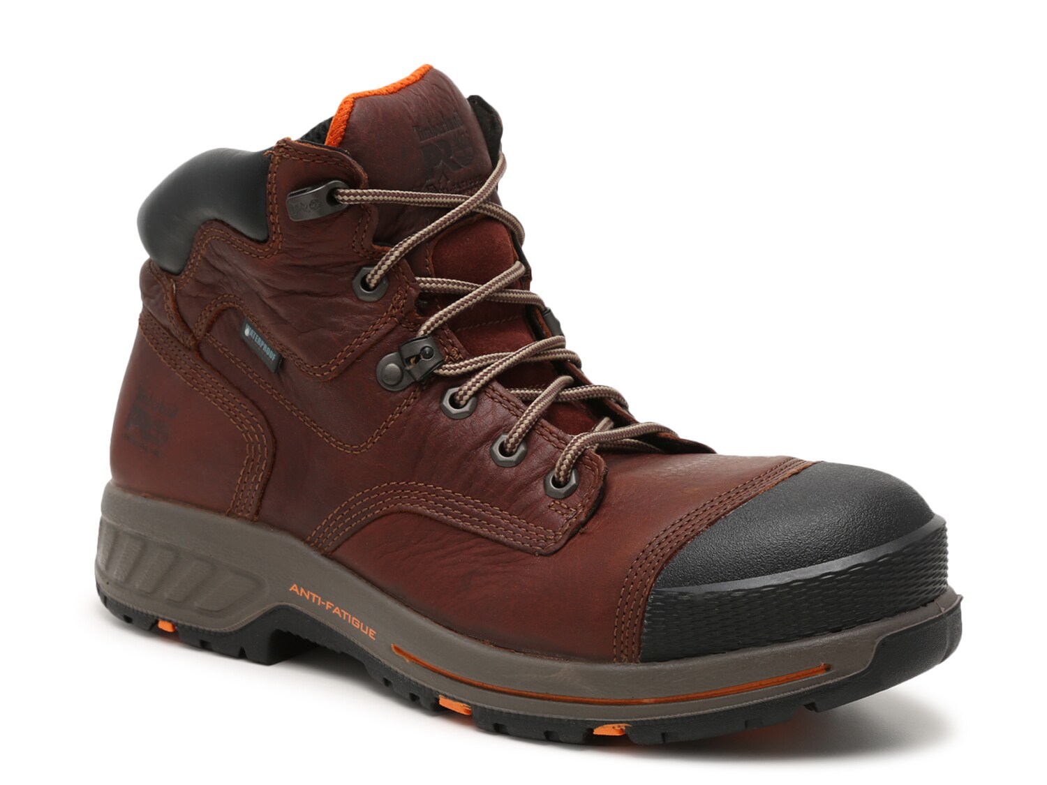 Ботинки Timberland мужские повседневные на шнуровке, темно-коричневый
