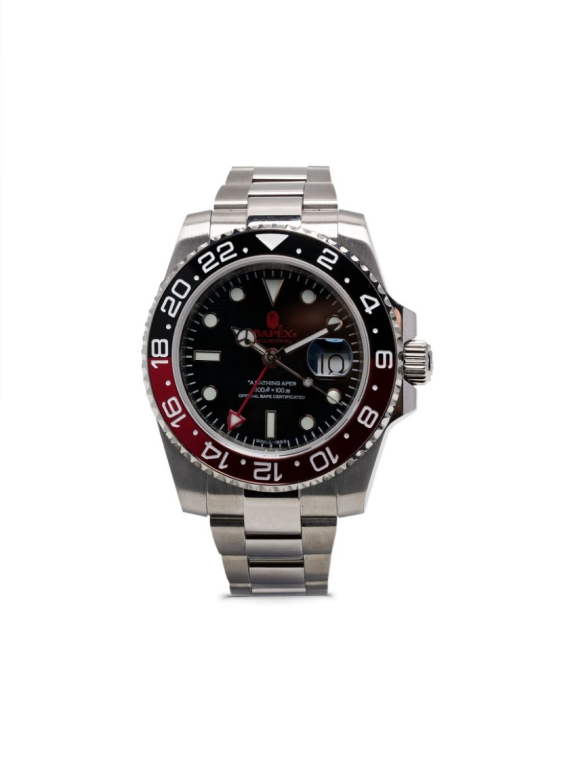 

Наручные часы Classic Type 2 BAPEX A BATHING APE, серебряный