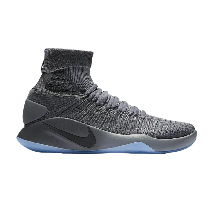 

Кроссовки Nike Hyperdunk 2016 Flyknit 'Dark Grey', серый