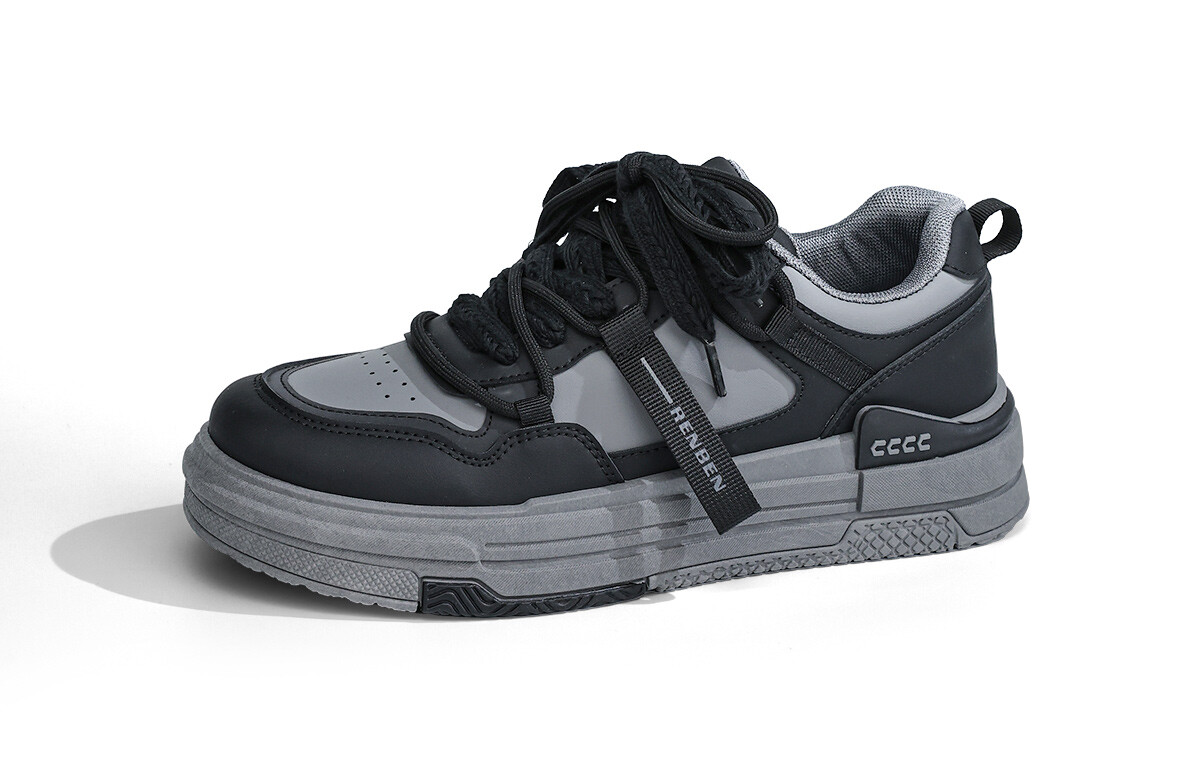 

Кроссовки RENBEN Skateboarding Shoes Men Low-top, желтый