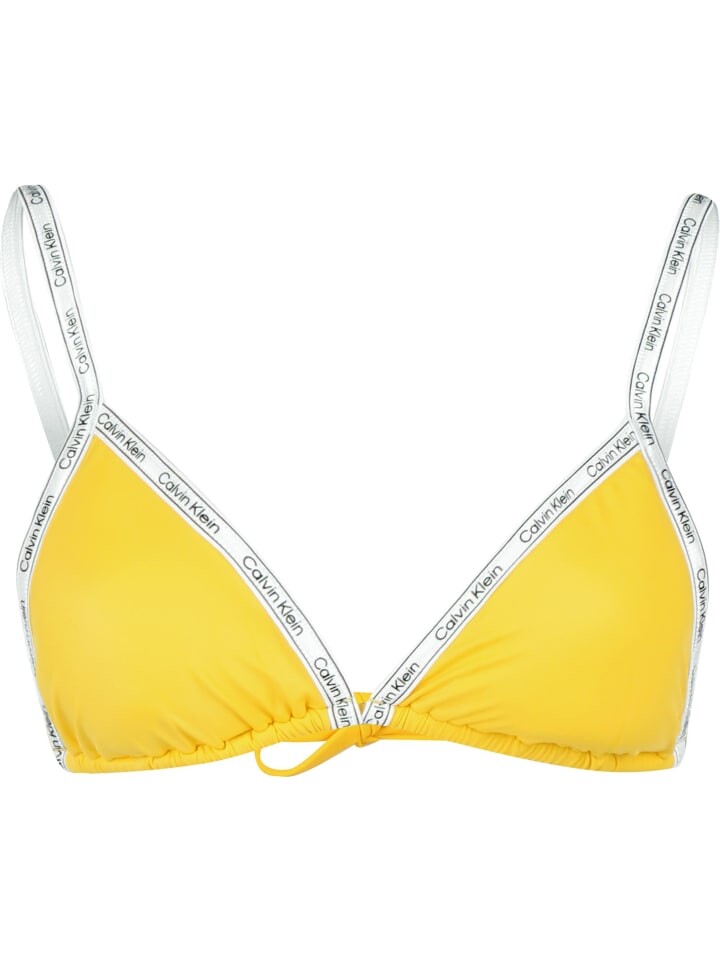 

Комплект бикини Calvin Klein, цвет eureka yellow