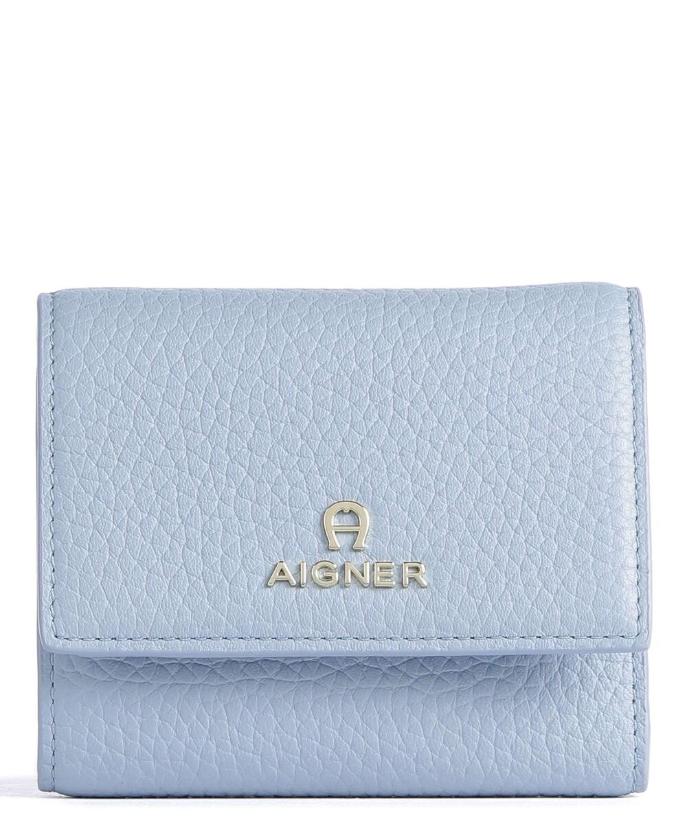 

RFID-кошелек Ivy из зерненой кожи Aigner, синий