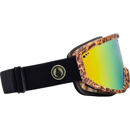 

Следы Volcom, цвет Giraffe/Black/Bonus Lens/Gold Chrome