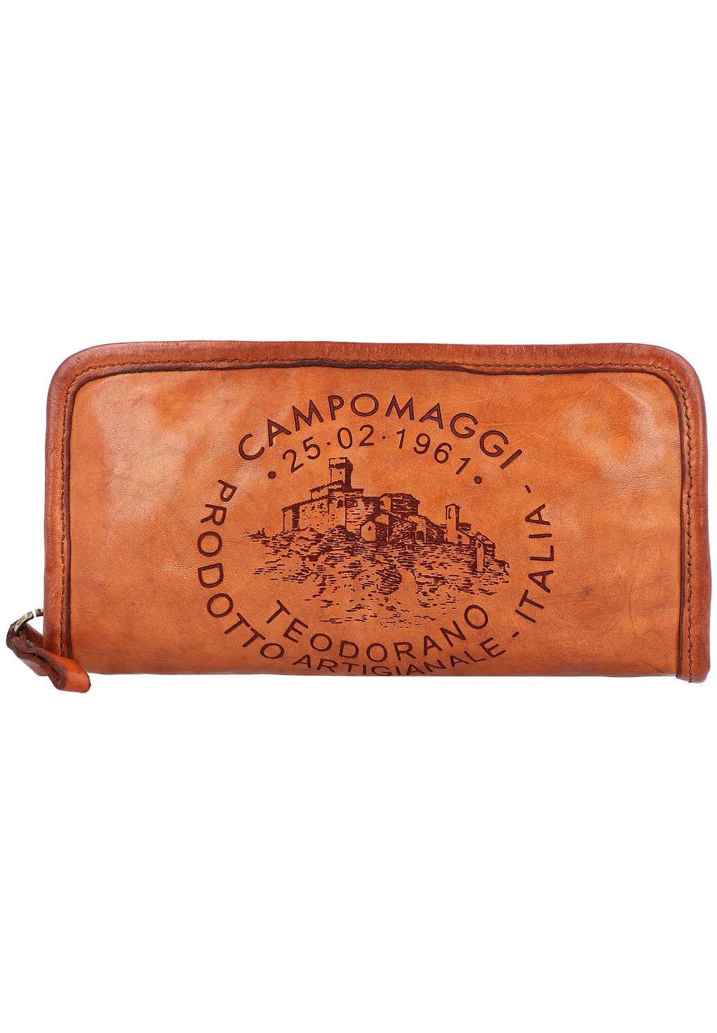 Кошелек Campomaggi, цвет cognac цена и фото