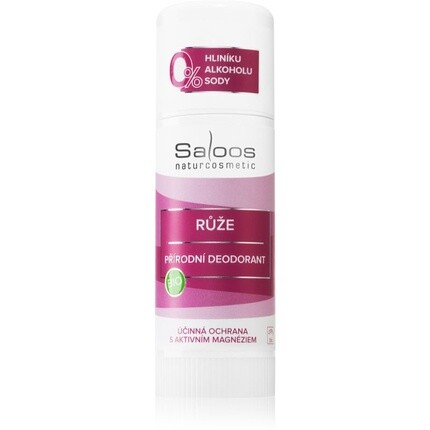 

Saloos Bio Deodorant Розовый твердый дезодорант 60 г