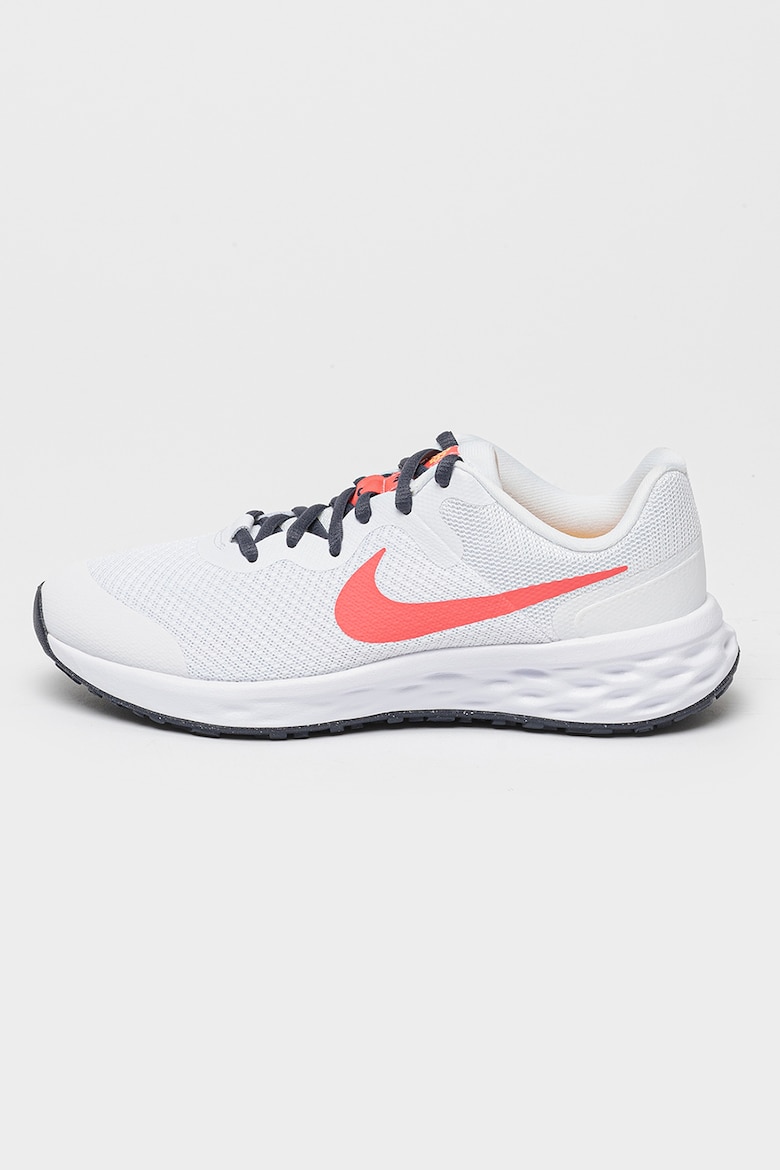 Легкие кроссовки Revolution 6 NN с логотипом Nike, белый
