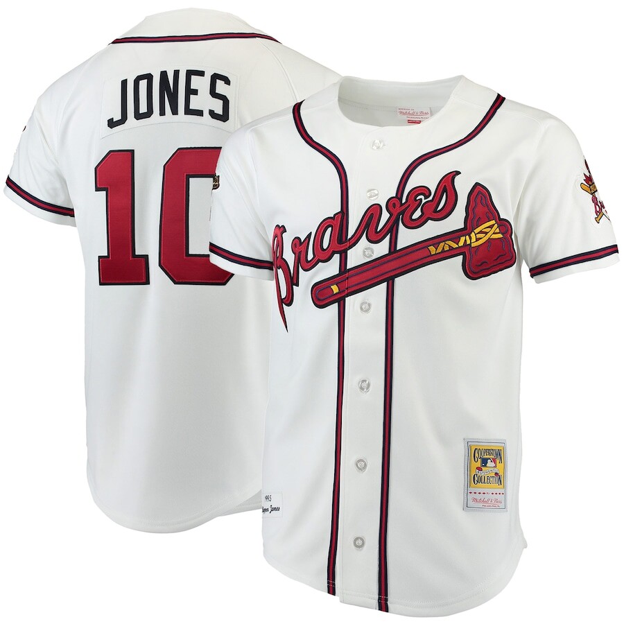 

Джерси Mitchell & Ness Atlanta Braves, белый
