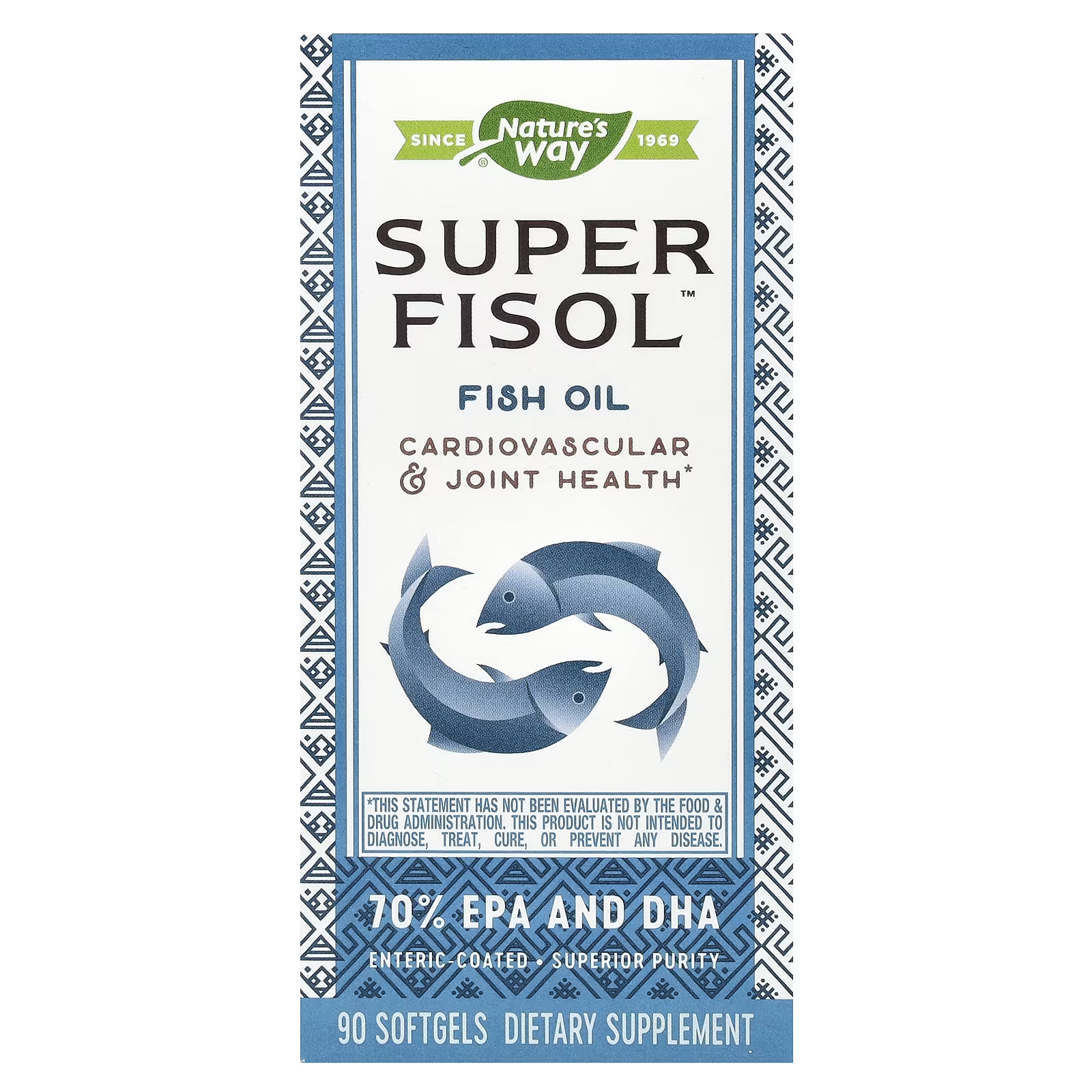 Рыбий жир Nature's Way Super Fisol, 90 мягких таблеток new chapter wholemega рыбий жир для здоровья мам 90 мягких таблеток