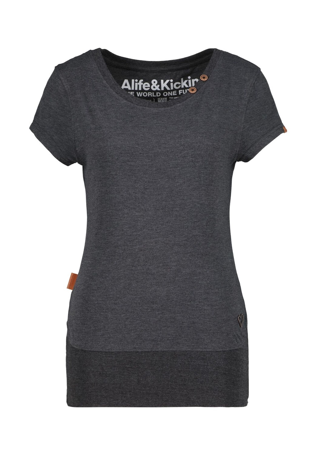

CocoAK Футболка ALIFE AND KICKIN, цвет Moonless