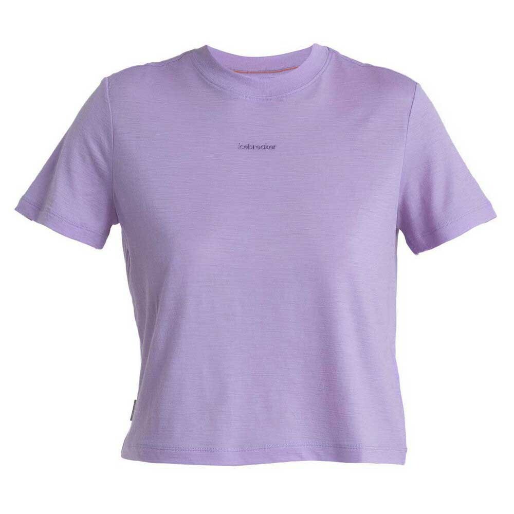 

Спортивный топ Icebreaker Merino 150 Tech Lite III Crop, фиолетовый