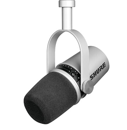 

Микрофон для подкастов Shure MV7 Dynamic USB Podcast Microphone