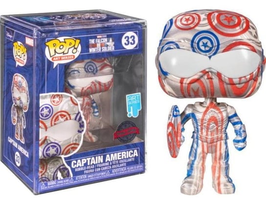 фигурка neca marvel капитан америка 61390 15 см Фигурка Marvel Pop Captain America Art Series, специальное издание Funko POP
