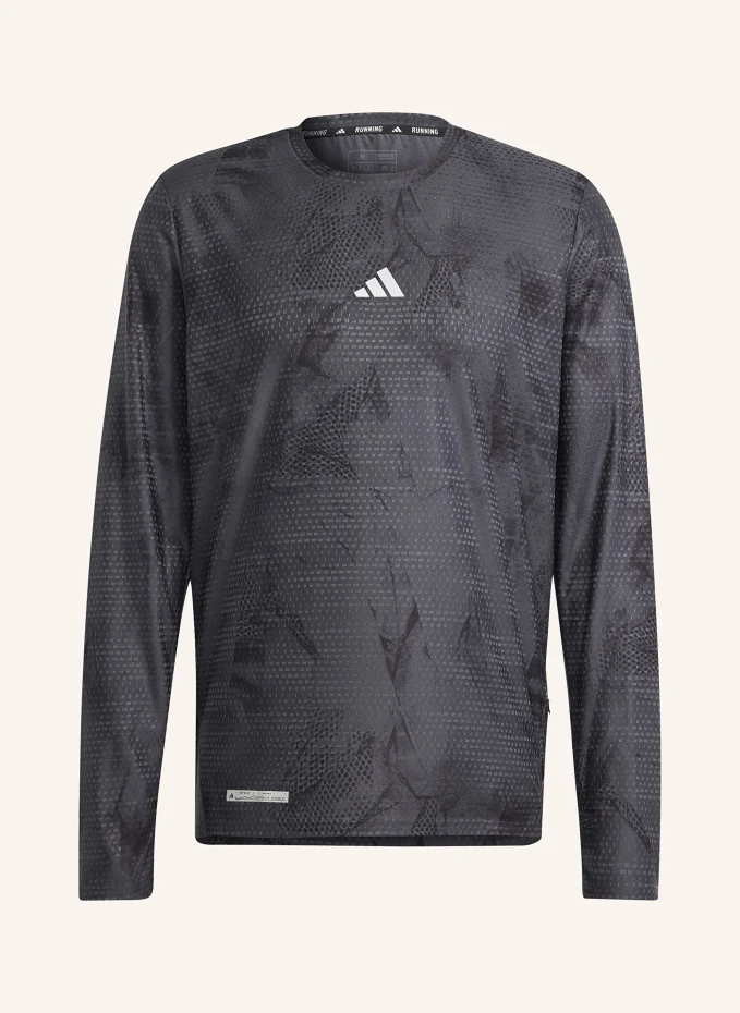 

Футболка для бега ultimate Adidas, черный