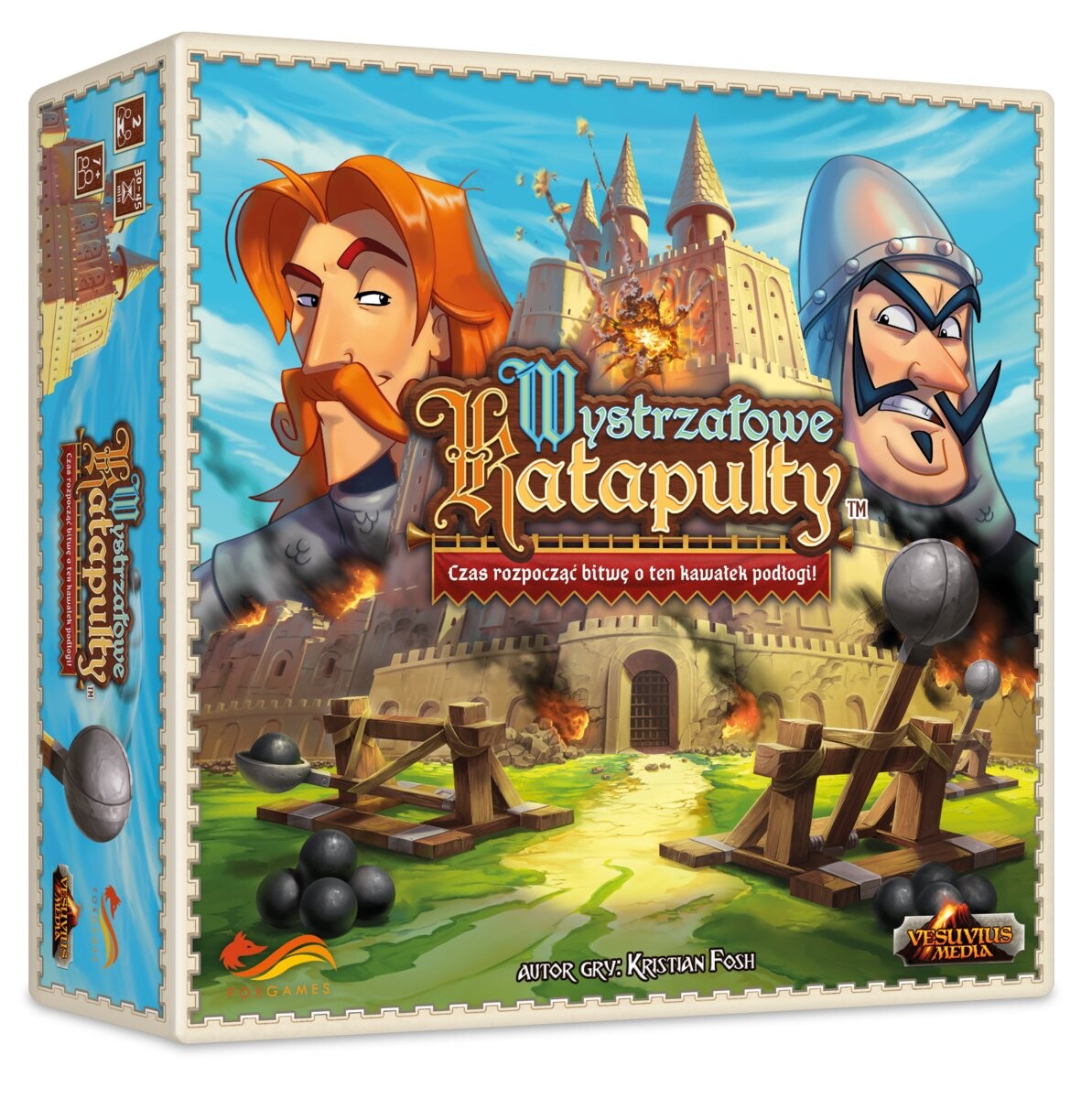 

Крутые катапульты, аркадная игра, FoxGames