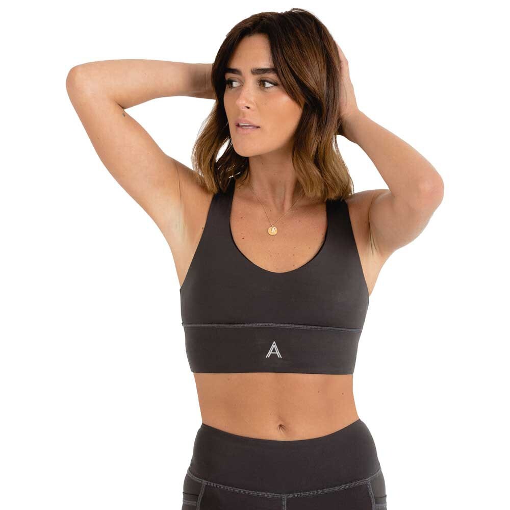 

Спортивный бюстгальтер Aqüe Apparel Pull, черный