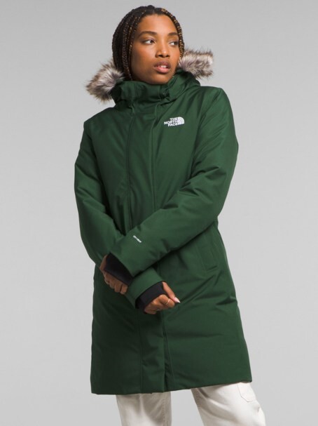 

Парка Arctic Down - женская The North Face, зеленый