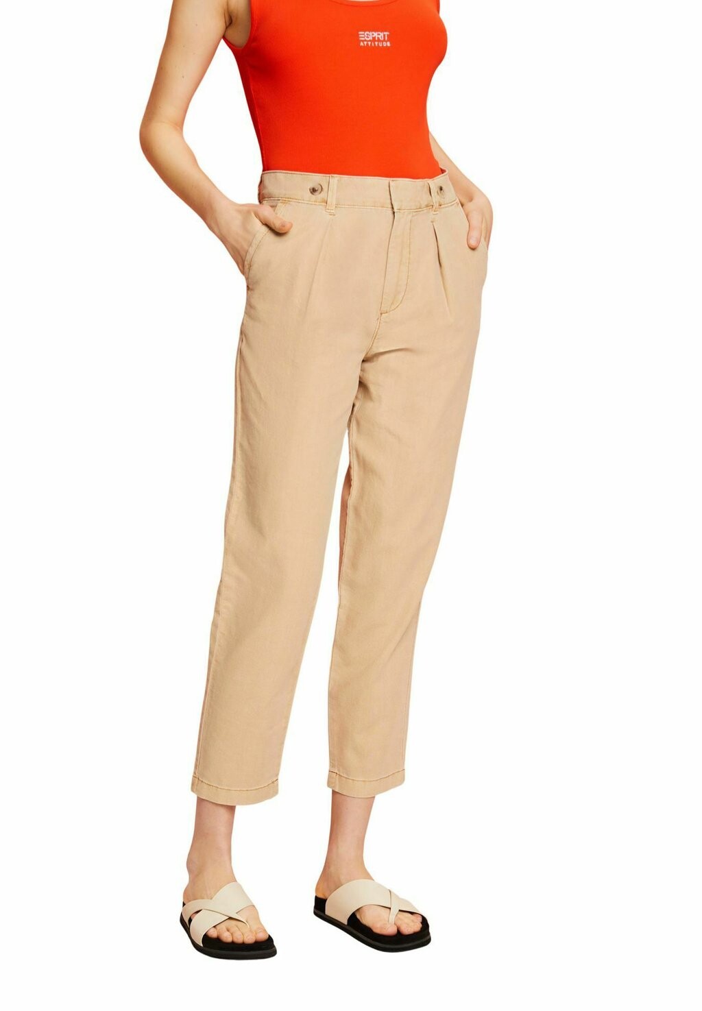 

Брюки Esprit Pants, песочный, Бежевый;коричневый