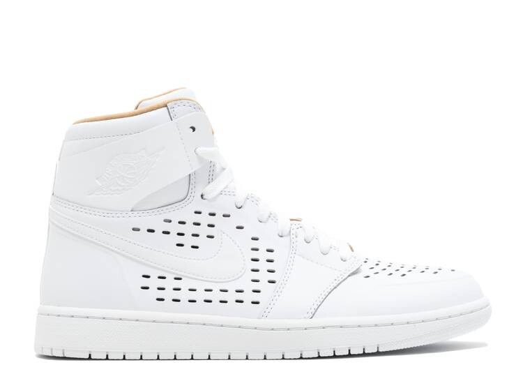 

Кроссовки AIR JORDAN 1 RETRO HIGH 'VACHETTA', белый