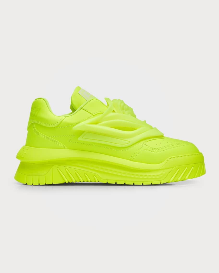 

Мужские кроссовки без шнурков Odissea Medusa Head в тон Versace