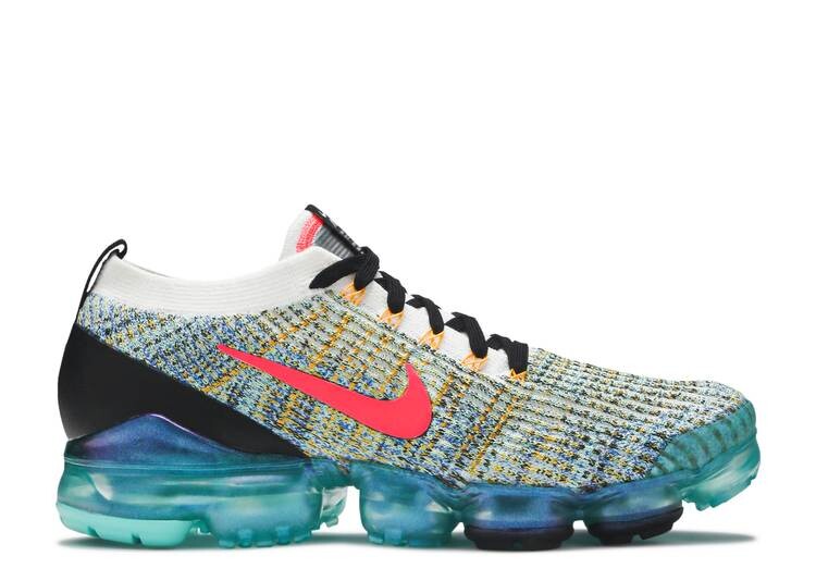 

Кроссовки Nike AIR VAPORMAX FLYKNIT 3 'TURQUOISE CRIMSON', белый, Белый;серый