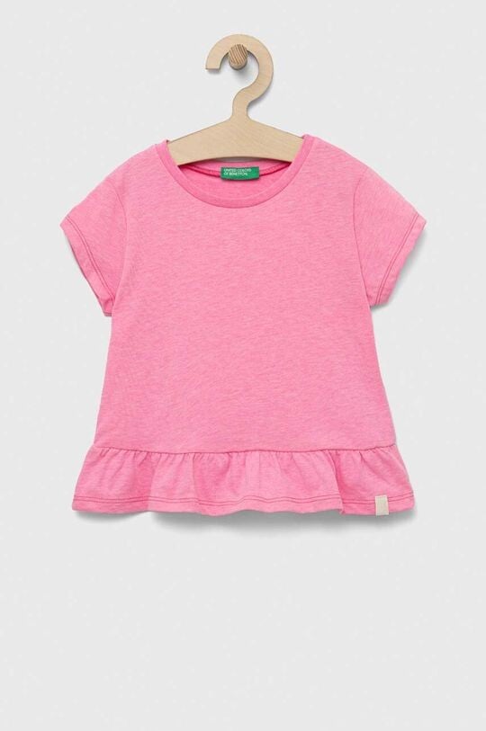 

Детская футболка United Colors of Benetton, фиолетовый