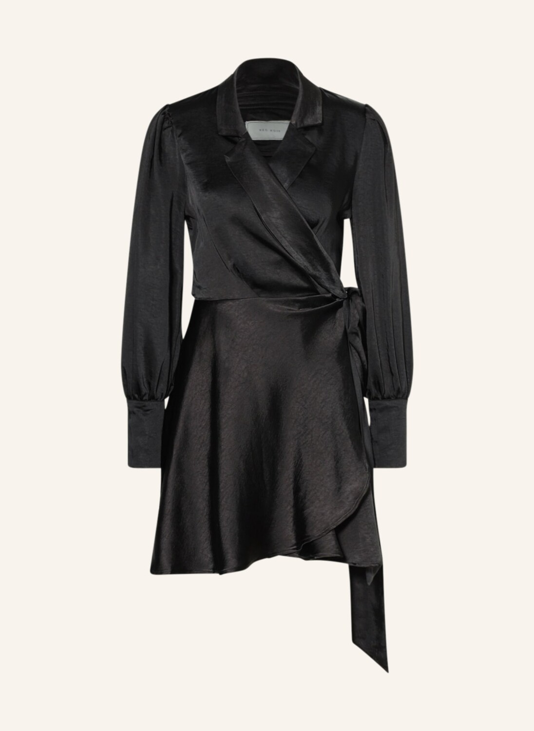 

Платье NEO NOIR DAWN aus Satin, черный