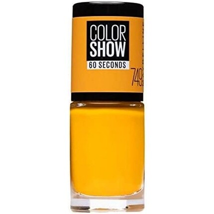 

Лак для ногтей Maybelline New York Color Show — 7 мл, оттенок 749 «Электрический желтый»