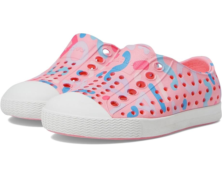 

Кроссовки Native Shoes Jefferson Sugarlite Print, цвет Princess Pink/Shell White/Apricot Dazzle Squiggle