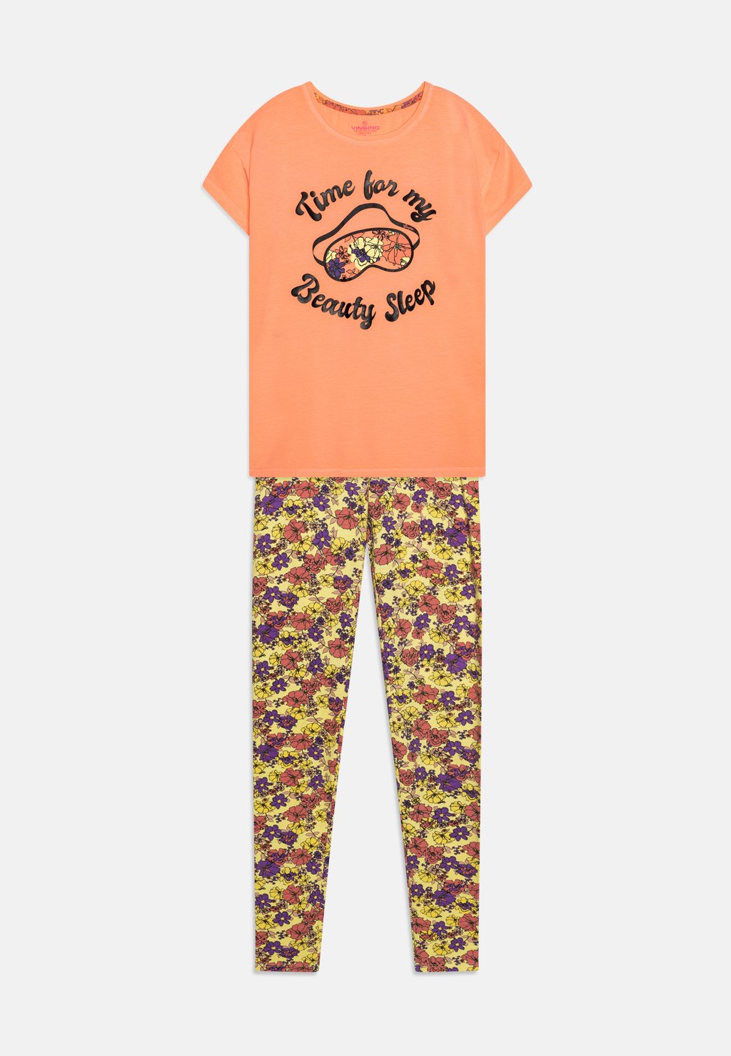 цена Комплект одежды для сна WENDY Vingino, цвет soft neon peach
