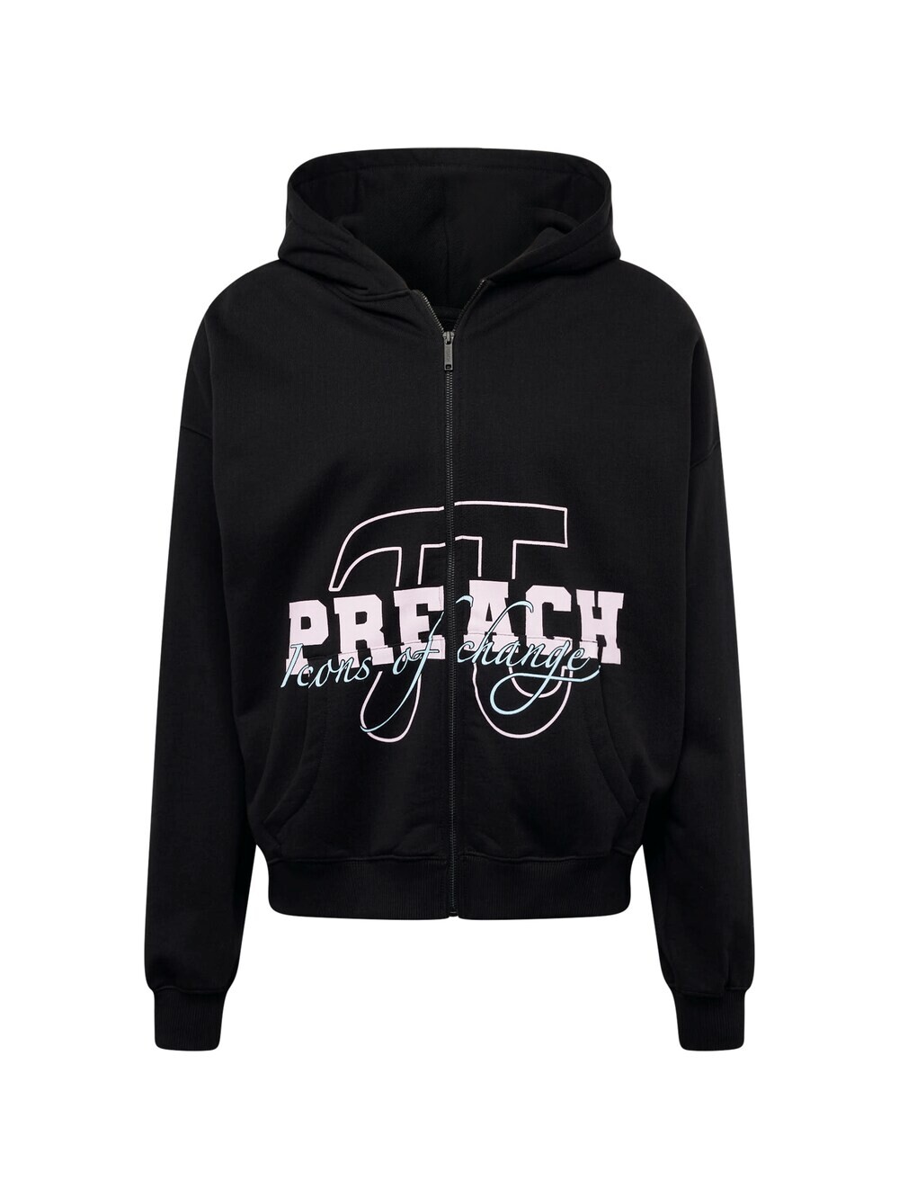 

Толстовка на молнии Preach, черный
