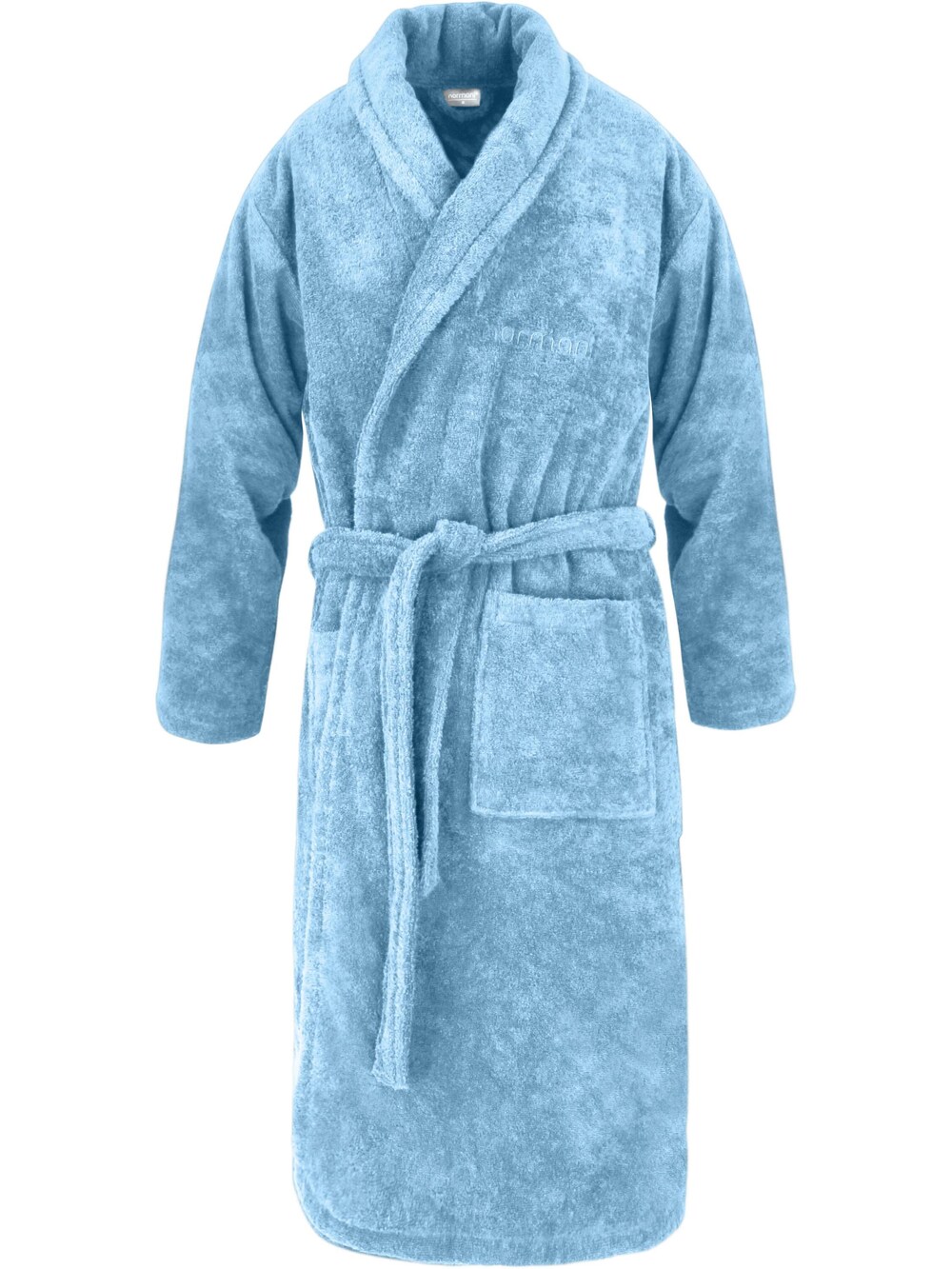 цена Длинный халат Normani, светло-синий