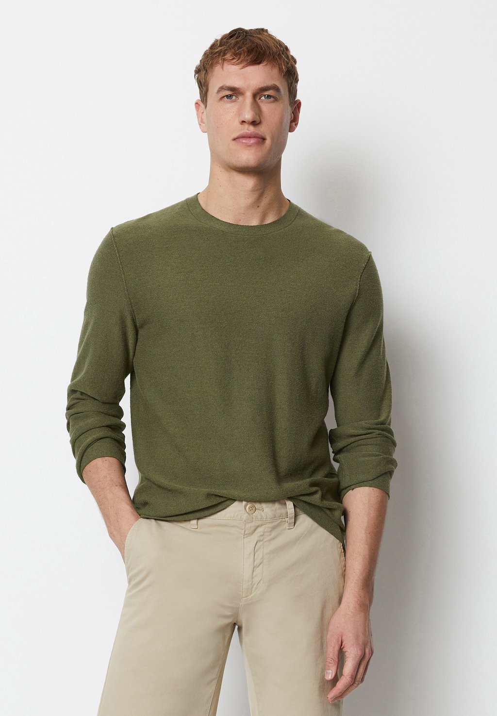 

Вязаный свитер REGULAR Marc O'Polo, цвет olive