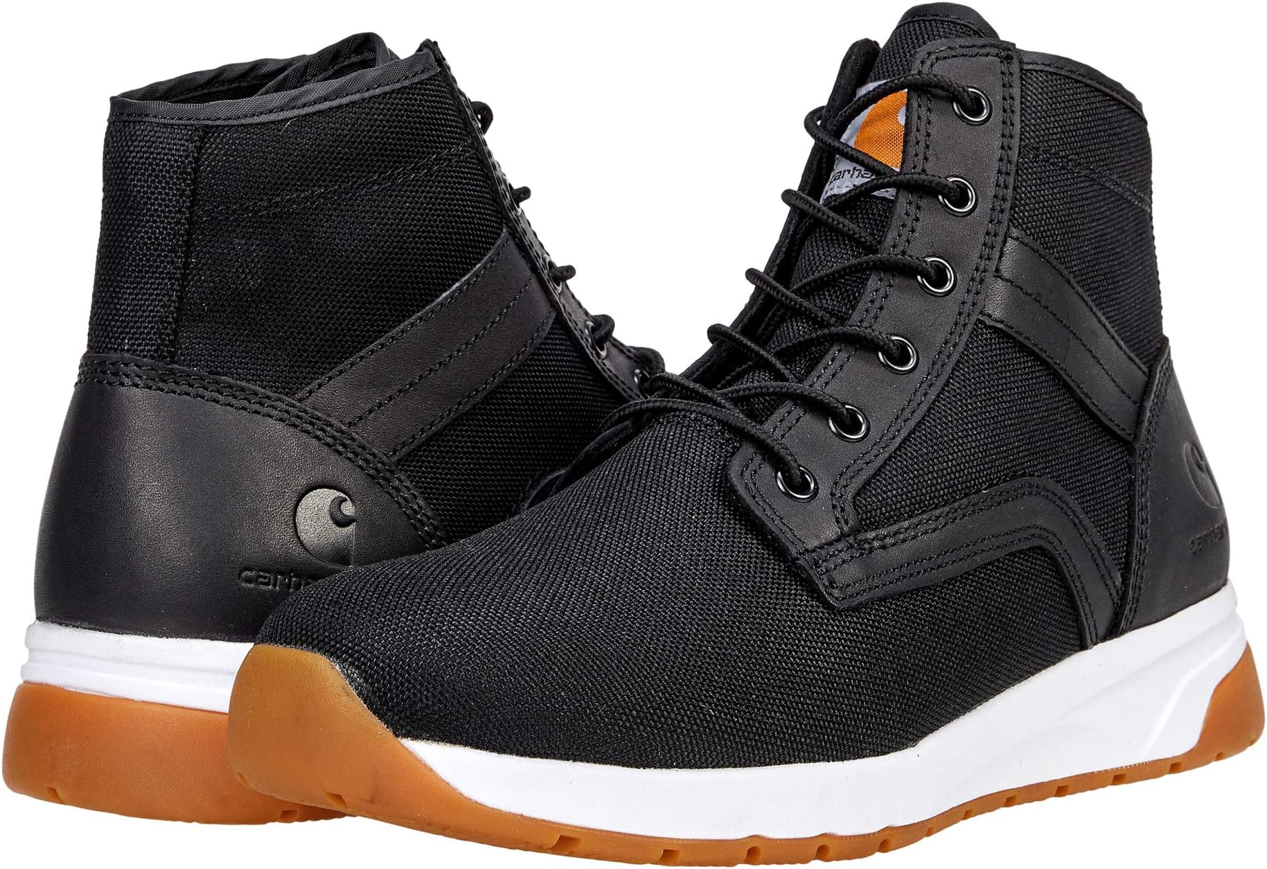 Рабочая обувь с мягким носком Force 5 Lightweight Sneaker Boot Soft Toe Carhartt, цвет Black Textile