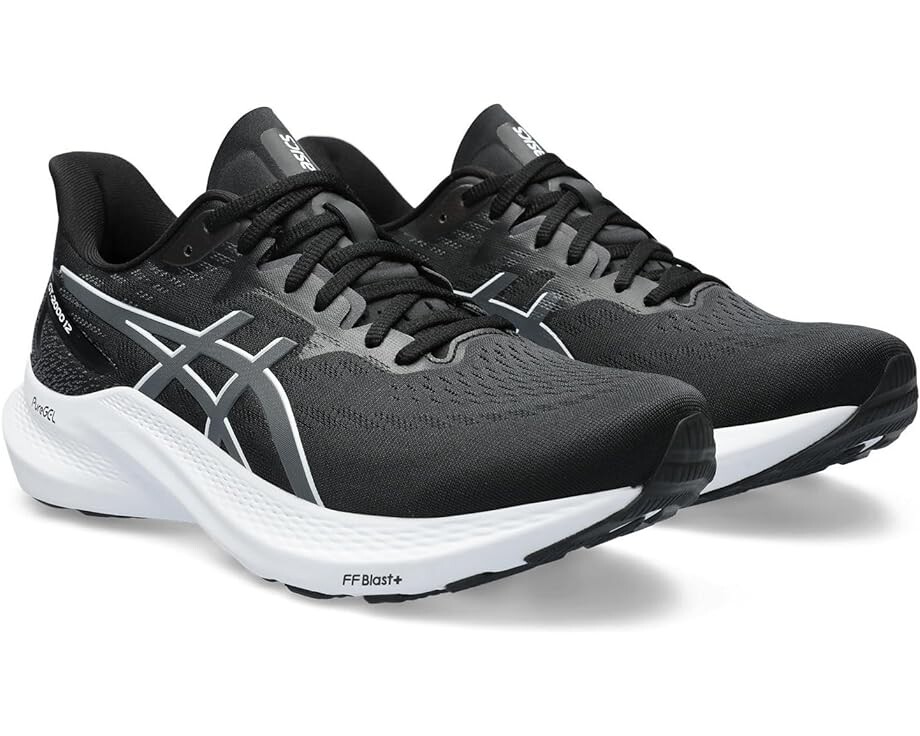 Кроссовки ASICS GT-2000 12, цвет Black/Carrier Grey