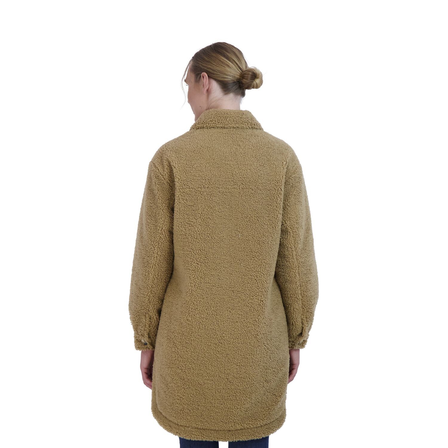 

Женская двусторонняя куртка из шерпы Тедди Sebby Collection Sebby Collection