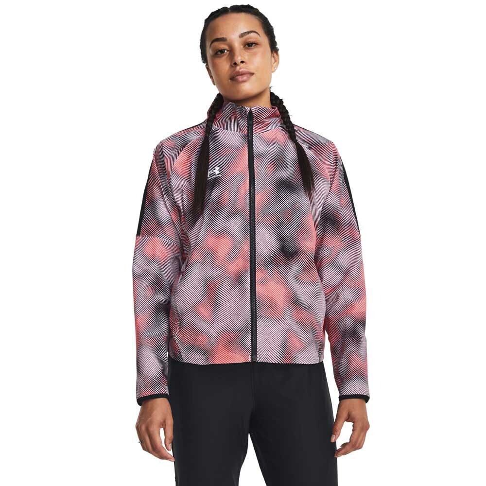 

Куртка Under Armour Challenger Pro Print Tracksuit, розовый