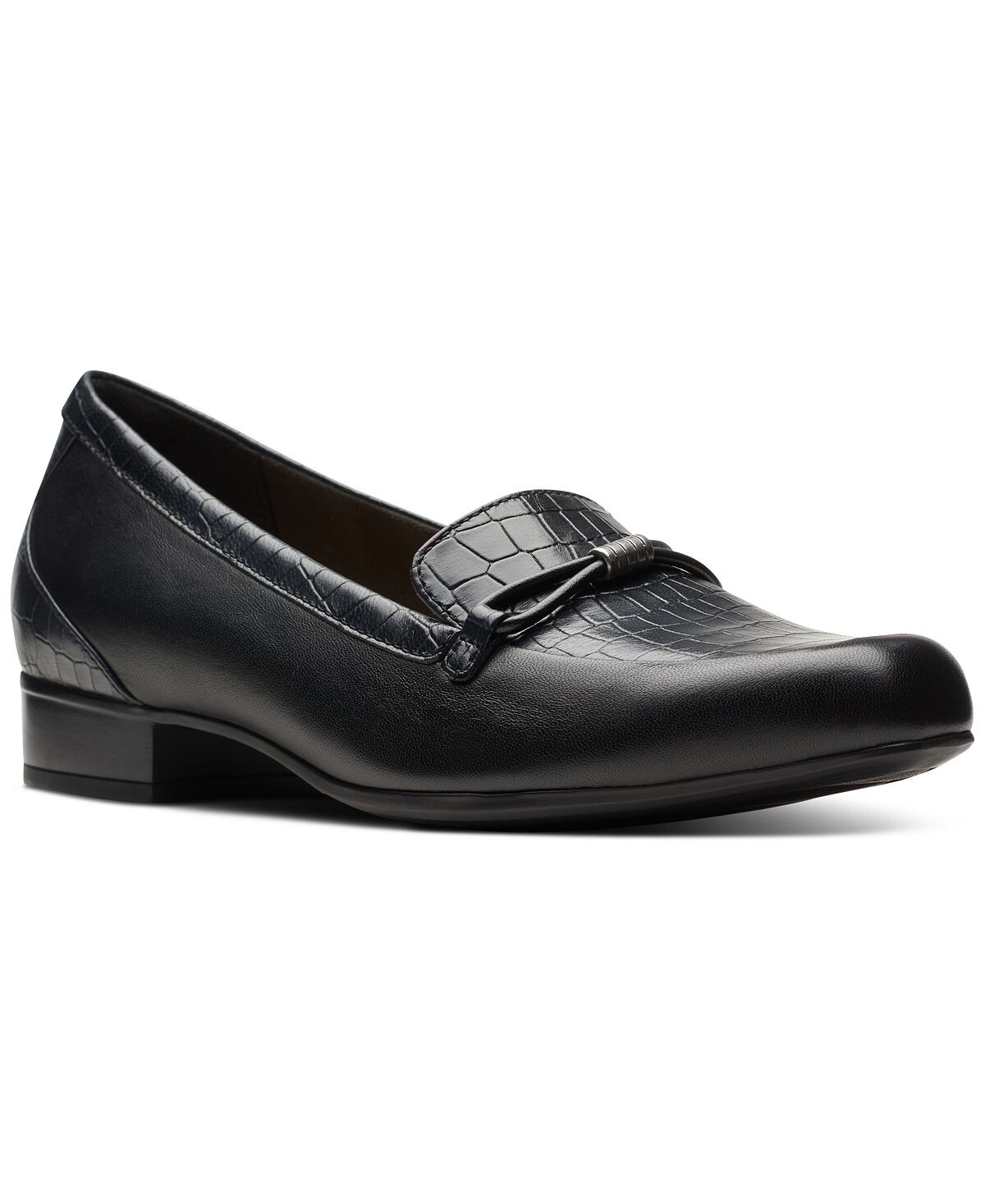 

Женские лоферы без шнуровки Juliet Shine Clarks, черный