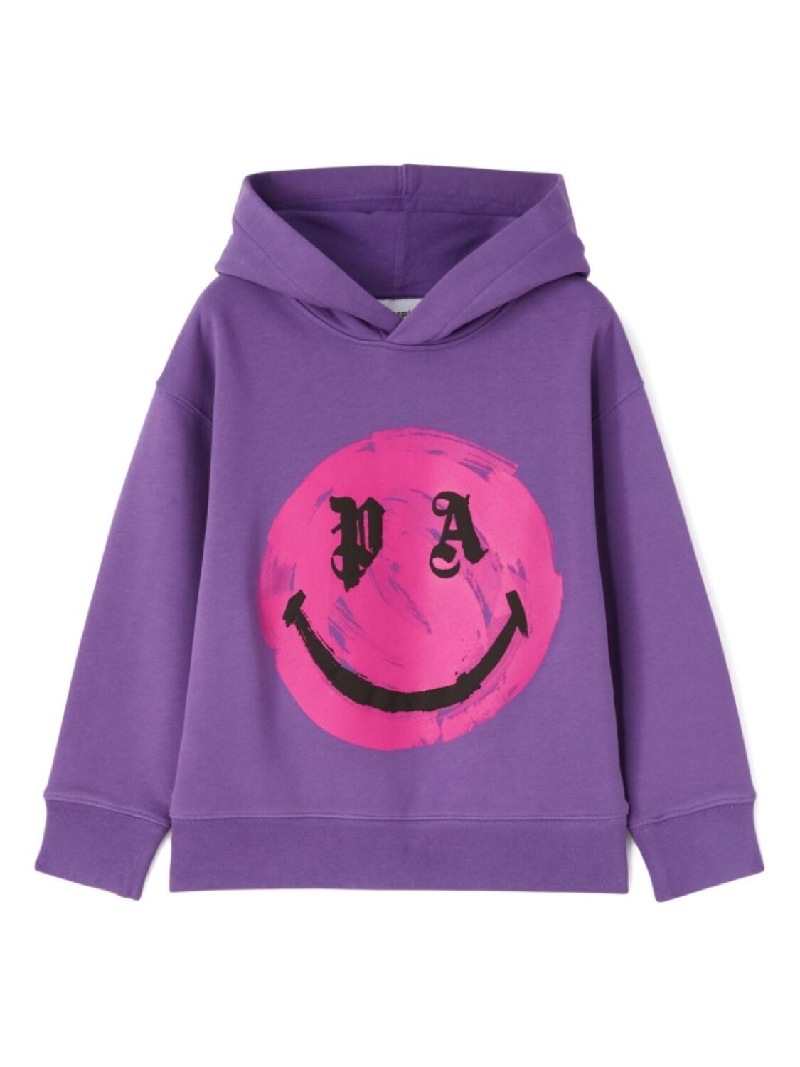 

Palm Angels Kids худи из коллаборации с Smiley, фиолетовый