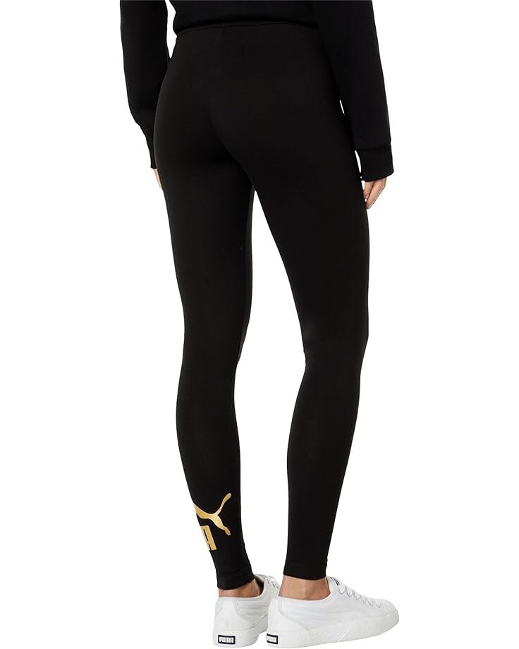 

Брюки PUMA Essentials+ Metallic Leggings, цвет Puma Black