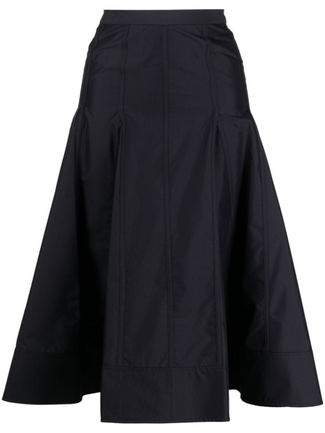 

3.1 Phillip Lim плиссированная юбка миди, черный