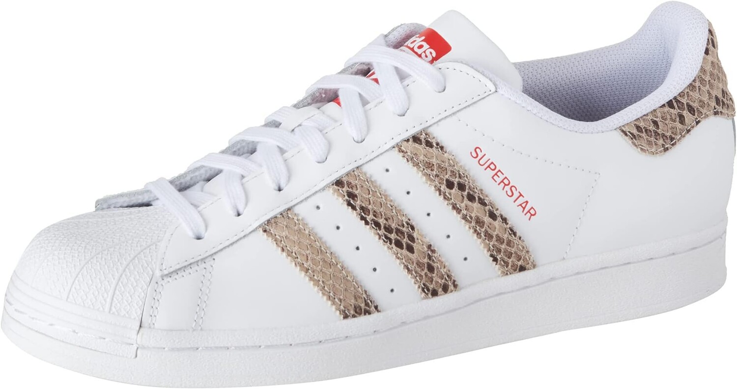 

Кроссовки Superstar adidas, цвет White/Wonder White/Better Scarlet, Белый