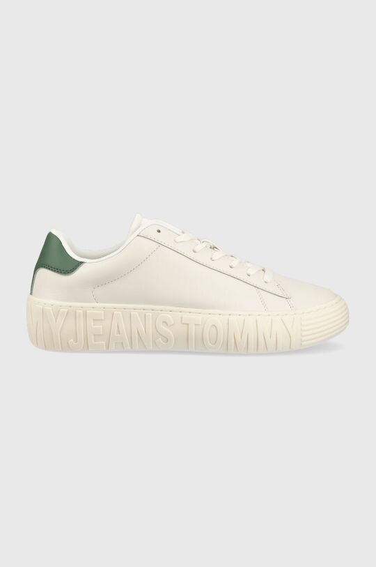 

Кожаные кроссовки TJM LEATHER OUTSOLE Tommy Jeans, белый